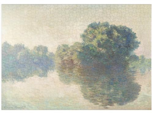 MyPuzzle The Seine at Giverny (1897) by Claude Monet - Premium 1000 Teile Puzzle - MyPuzzle Sonderkollektion von Aepyornis