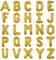 XXL Groß Buchstaben B Ballon Gold Helium Luftballons Riesen Mylar Alphabet Folienballon Jubiläum Babyparty Hochzeit Geburtstag Party Dekoration 100CM(Gold B)
