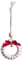 Yuemei Weihnachtliche Girlande Mini gewebte Girlande Ornament Weihnachtsbaum Anhänger Home Ornament Gas Heizpilz Für Terrasse (C, One Size)