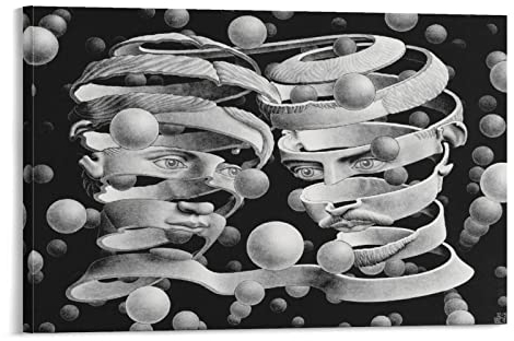 RFME Bond of Union – von M.C. Escher Poster, Malerei, Kunst, Wohnkultur, Poster, Wandkunst, Hängebild, Druck, dekoratives Gemälde, Poster, 20 x 30 cm