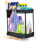HUMOKI Organizador de Cocina de 2 Niveles, Bajo Fregadero Negro Extraíble, Cajón para Cocina y Baño