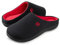 RockDove Herren Original Zweifarbige Hausschuhe mit Rückstellschaum, 42/43 EU, Schwarz und Rot
