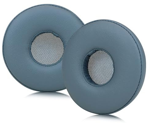 SINOWO Earpads Replacement for Sony WH-H810 Headphones,Ear Pads Cushions with Noise Isolation Memory Foam,Soft Protein Leather (Peacock Blue)