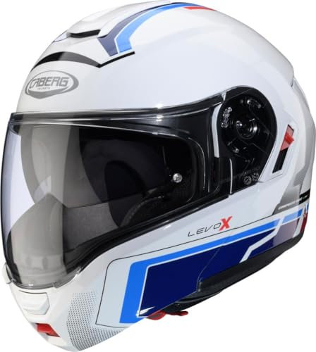 CABERG HELMET LEVO X ELITE WHITE/RED/BLUE/LIGHT BLUE XS