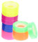 Homoyoyo 12rotoli Nastro Adesivo Colorato Trasparente Tapes Delicati Per Decorazioni e Lungo Metri Per Artigianato Scuola e Feste