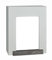 Chimenea Marco Ruby Fires Hamar de madera MDF lacado Adecuado para insertos de chimenea rubyfires elski Color Blanco apetezca bemalbar