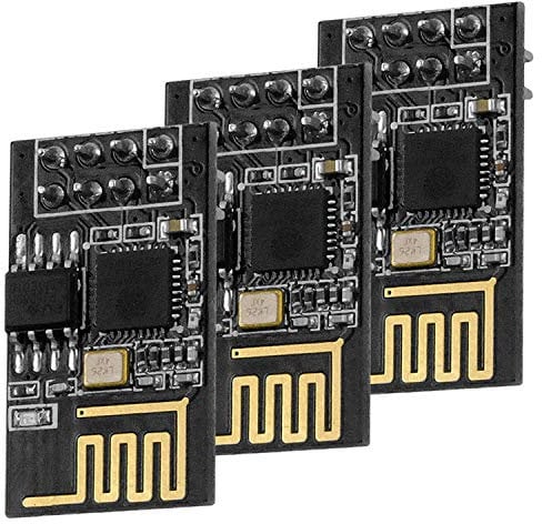 AZDelivery 3 x ESP8266 ESP-01S WLAN WiFi Modul kompatibel mit Arduino und Raspberry Pi inklusive E-Book!
