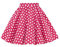 BlackButterfly Bambini Vintage Rockabilly Anni 1950 Gonna di Ragazze (A Pois - Rosa, 3-4 Anni)