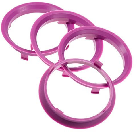 RKC 4X Zentrierringe 70,1 x 65,1 mm violett Felgen Ringe Made in Germany