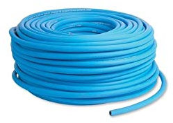 TUBO PER GAS BOMBOLA IN GOMMA MM 8x13 MT. 10 BLU