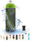 FreeWater Trinkflasche, 700ml, Biker anthrazit/grün: schadstofffrei, spülmaschinengeeignet, auslaufsicher, langlebig