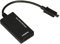 Adaptateur de conversion HDMI vers Micro B - Port mince vers HDMI - Adaptateur pour smartphone et tablette TV et smartphone - Micro USB vers HDMI - Élégant et populaire