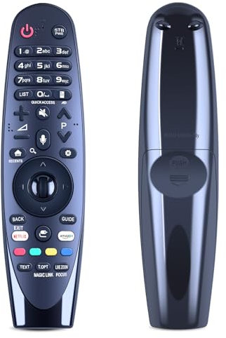 Backup Voice Magic Remote Control AN-MR650A, for LG Smart Televisions, Perfectly Compatible With 86UK6500PLA OLED65B8SLC OLED77W8PLA OLED65W8PLA OLED65E8PLA OLED55E8PLA OLED77C8LLA OLED65C8PLA