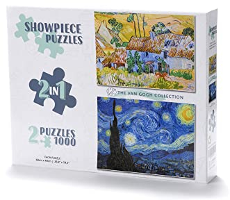 Showpiece Puzzles 2 x 1000 Piece Collection (Van Gogh)