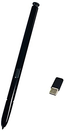 Galaxy Note 20 Stylet de rechange pour Samsung Galaxy Note 20 Note 20 Ultra 5G (sans Bluetooth) Stylet Touch S Pen avec adaptateur Type-C (Noir)