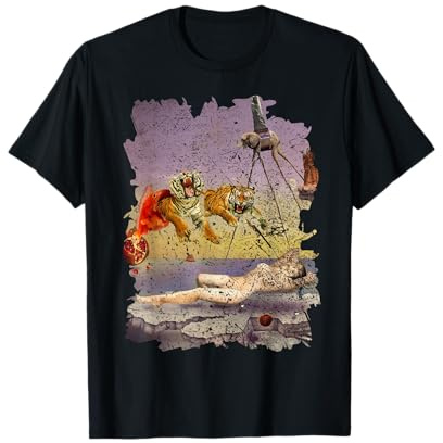 Rêve causé par le vol d'une abeille célèbre peinture de Dali T-Shirt
