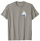 Weißer Kakadu-Papagei auf der Tasche T-Shirt