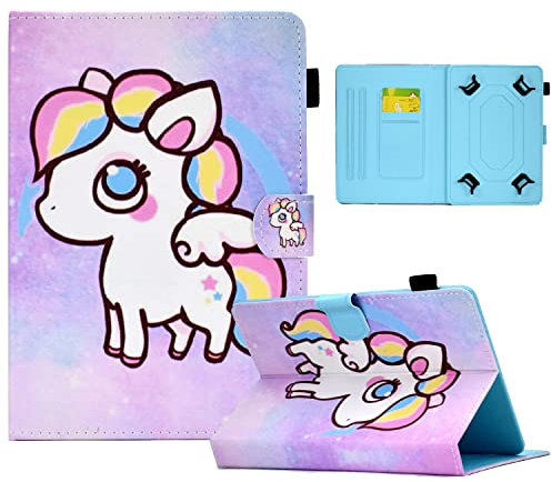 Aswant-Samsung Custodia per Tablet Galaxy Tab A8.0 2019, Staffa in Pelle PU con Chiusure Magnetiche, Dotata di Cinghie per Penna Durevoli per Galaxy Tab A8.0 2019 8.0 SM-T290/T295,Cavallo
