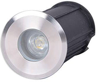 LGJEGD Einbaustrahler IP68 Teichleuchten Unterwasser 30° Abstrahlwinkel Bodenstrahler for Unterwasser, Treppen, Außendeck Color : White Light, Size : 62mm(1w)-12V