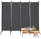 Jopassy Paravent Raumteiler Innen Sichtschutz Garten Trennwand 200cm x 170cm （4 teilig） Outdoor paravent,balkonbespannung,umkleidekabine