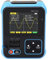 Oscilloscope Numérique Dso Oscilloskop 500khz,Dso TC3 TC3 Oscilloscope de Stockage Portable 3 en 1 Testeur de Transistor Table LCR pour Test de capacité et de Résistance (Configuration élevée)