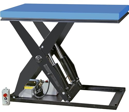 kaiserkraft | Kompakt-Hubtisch | Plattform LxB 1300 x 800 mm | Tragfähigkeit 1000 kg | Betriebsspannung 230 V