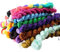 Tucireat Cordon en Nylon de Soie 23 Pièces 1mm pour Bracelet, Collier Tressé et Bricolage Artisanat