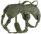 Snootiful Hound Sighthound Harness for Greyhounds, Whippets and Lurchers - 3 Point Escape Proof Dog Harness - Padded, No Escape, Non Slip (Olive Green, Large)