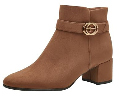 Tamaris Damen Klassische Ballerinas, Frauen Flats,TOUCHit-Fußbett,Slip-ons,klassisch elegant,Ballerinen,Pumps,Halbschuhe,Slipper,Cognac,40 EU