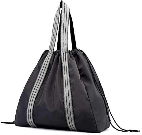 Sporttasche Damen Nylon Yoga-Matte Taschen Gym Fitness Tasche Rucksack Sac De Sport Sport Schulter Kordelzug Gymtas Handtasche für Frauen Rucksack