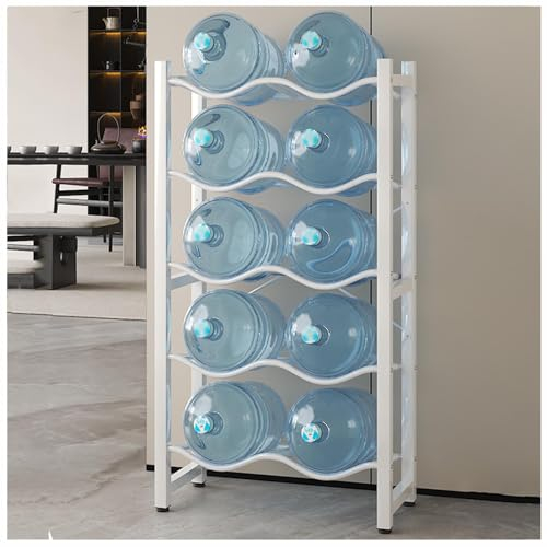 Estante para Jarra de Agua, Soporte para Botella de Agua de 5 galones, Soporte para dispensador de Agua Resistente, Estante para Jarra enfriadora de Agua