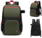 Andoer Camera Backpack Water-resistant Camera Bag Photography Backpack Large Capacity Camera Case with Tripod Holder 15.6 Inch Laptop Compartment for Women Men