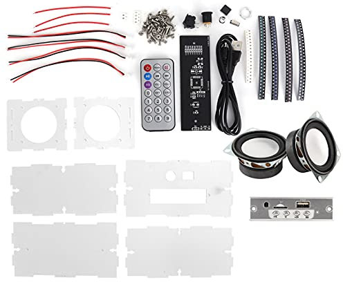 Beufee Speaker Kit, DIY Electronic Kits DIY Speaker Kit Electronic Sound Amplifier DIY Amplifier Kit Speaker Building Kits Project Speaker(#1)
