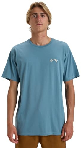 Billabong T-Shirt Arch Crew SS Young Mens Blue XL