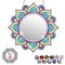 Diamond Painting Spiegel Bastelset Kinder, Mandala Basteln Set Geschenke, Kosmetikspiegel Mädchen Geburtstagsgeschenk Spielzeug, Basteln Diamantmalerei Spiegel Bastelset Kinder ab 6 7 8 10 Jahren