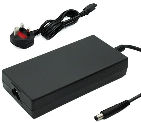 120W Power Supply Charger Fit For HP Thunderbolt Dock 120W G2 G4 Envy Pavilion DV8 DV7 DV6 DV4 X18 X18T M7 M6 G7 EliteBook ProBook 9470m 8730w 8760w 8560w 6455b 6465b 6475b 6570b 4710s More Laptop