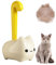 Wiederverwendbarer Tierhaarentferner Bürste, Fusselroller Für Tierhaare, Süßer Tierhaarentferner Mit Schwanz-Katzen-Design, Für Kleidung, Haare, Katzenhaare, Hundehaare