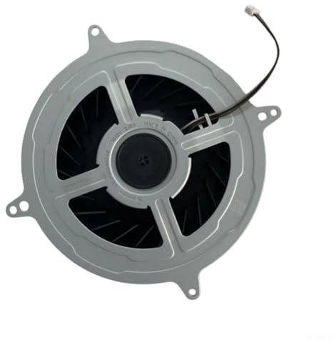 Oniissy 1 Pack Replacement for Ps5 Internal Cooling Fan 17 Blades Fan 5 CPU Cooling Fan,for PS5 Internal Cooling Fan, Replacement Cooling Fan