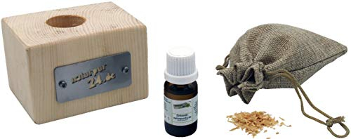 Zirbenöl 10 ml 100% rein Natur Zirbenholz - Würfel, Zirbenduftwürfel,