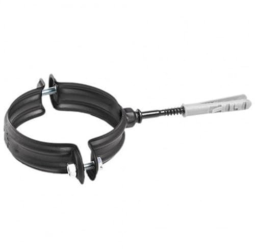 Collare Tubo Stufa A Pellet A Muro Fascetta Sorreggi Tubo Diam.80mm