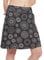 Westkun Knielang Hosenrock Damen Wanderrock Sportrock mit Innenhose und Tasche Skort Golfrock Laufen Röcke Sunflower M