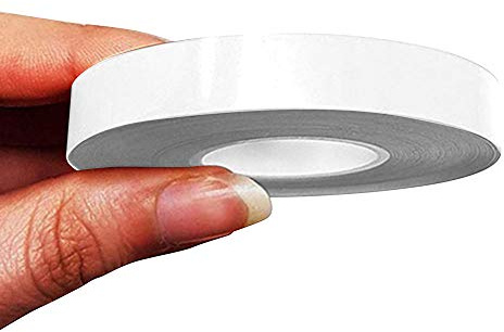 4R Quattroerre.it 10494 Trim Stripes Bandes Adhésives pour Voitures, Blanc, 10 mm x 10 MT