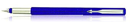 FINCHLEY Parker Vector Fountain Blue PenMedium 67507 S0881011 + FREE REFILL PEN