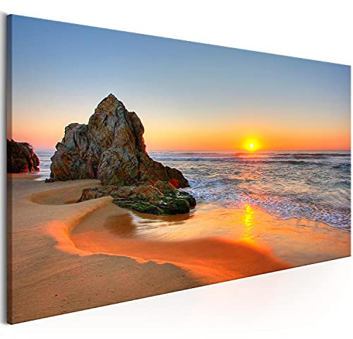 murando Impression sur Verre Acrylique 1 Partie Imprimée Tableau Photo Image Pret a Accrocher Murale Moderne Décoration Plage