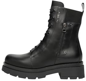 Nero Giardini I514783D Anfibi Donna in Pelle