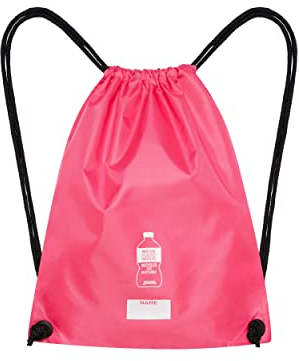 Zoggs Unisex Sling Bag Rucksack mit Kordelzug, Rose