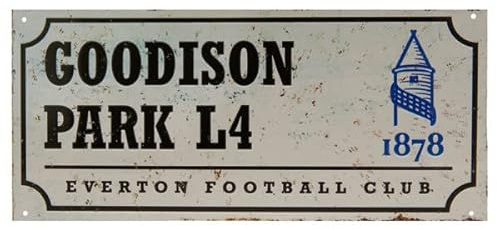 Everton F.C. Retro Blue LED Acrylic Sports Decorative Sign
