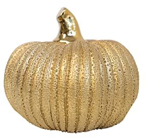 HEITMANN DECO Kürbis Gold, ca. 20 x 20 x 18 cm, 1090564