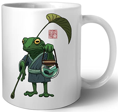 Luxogo Une grenouille et son fils Céramique Tasse Mug