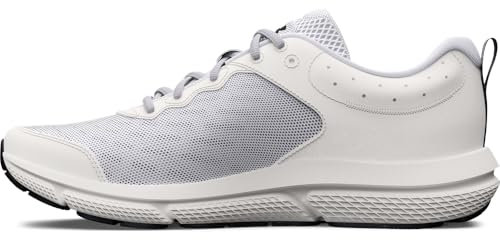 Under Armour Men's UA Charged Assert 10 Running Shoe, White, 8.5 UK